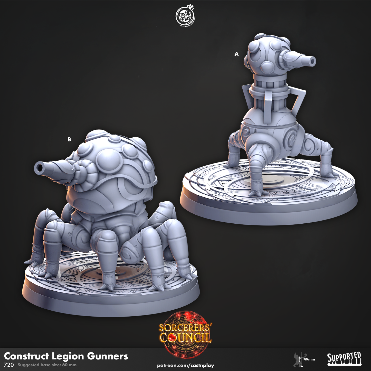 Construct Legion Gunners - Sorcerers Counceul