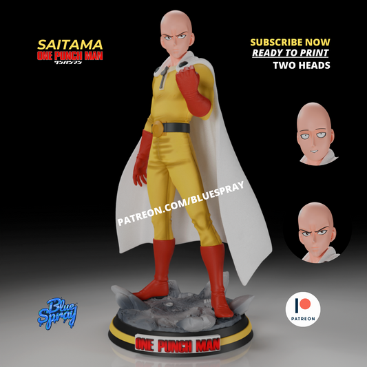 Saitama  -  one punch man